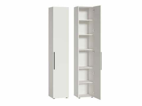 Шкаф-пенал 16.324.01 Эйр Белый PE шагрень