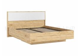 Кровать парящая 1600 Флэш (ортопед металл) Браш Вайт/Дуб Крафт