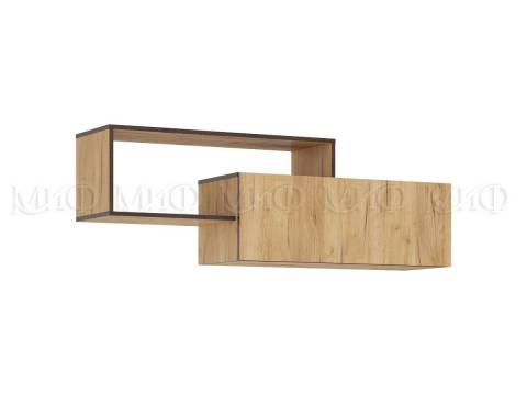 Полка 2-х ярусная Норд Дуб Крафт