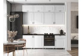 Кухня Престиж 2400 мм Браш Вайт