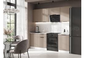 Кухня Николь 2100 мм Холст латте