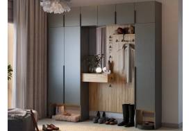 Прихожая Мебельсон К11 дуб крафт золотой/графит