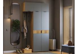 Прихожая Мебельсон К31 дуб крафт золотой/графит