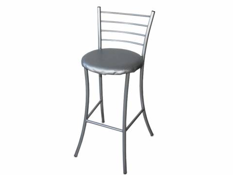 Стул Барный ДХ-2 обивка серебро