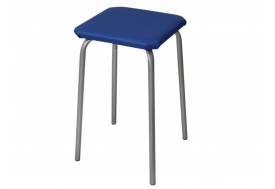 Табурет квадратный ДХ-9 обивка синий