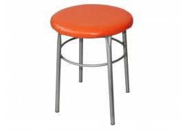 Табурет круглый ДХ-10 обивка апельсин