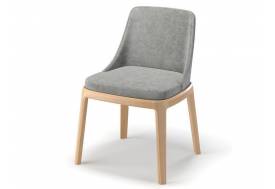 Стул Фреш-2 серый-дуб натуральный