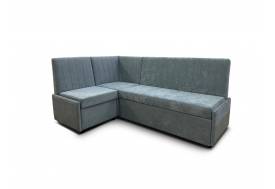 Угловой диван Призма Страйп с коробом вивальди 34