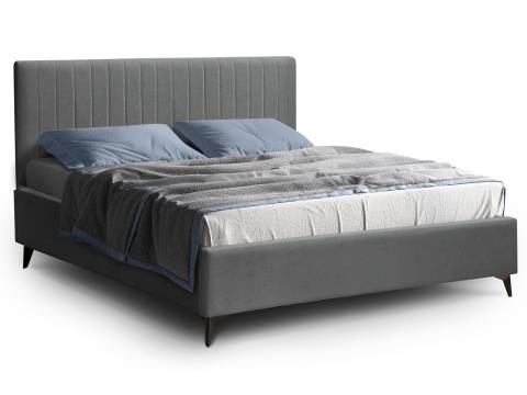 Кровать Фрейм 1200 Страйп высокие ножки без подъема вивальди 34