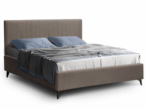 Кровать Фрейм 1800 Страйп высокие ножки без подъема вивальди 8