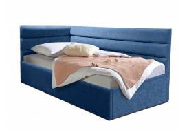 Кровать подростковая правая 800 Фрейм Модерн без подъема барон 15