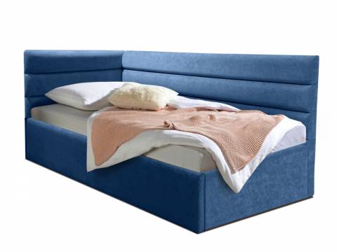 Кровать подростковая правая 800 Фрейм Модерн без подъема барон 15