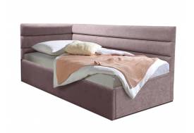 Кровать подростковая правая 900 Фрейм Модерн без подъема мелита 25