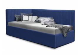 Кровать подростковая правая 900 Фрейм Страйп с подъемом барон 15