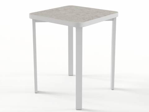 Табурет Компакт 0414 профиль белый