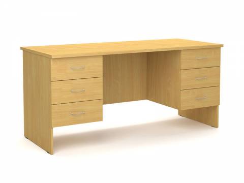 Стол учителя двухтумбовый с ящиками Лц.СПД-2 Лицей