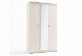 Шкаф 3-х створчатый Дуэт Люкс с зеркалом Дуб Бодега