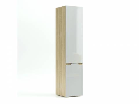 Пенал Трио Белый глянец