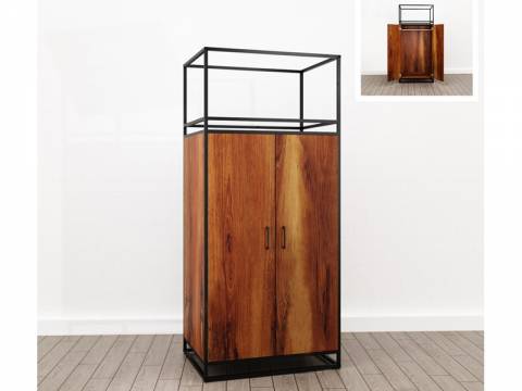 Шкаф для одежды (М-13) Лофт Дуб кельтский