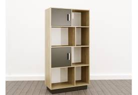 Стеллаж малый (О-10) Eclectic lite Дуб рокпайл-Скала