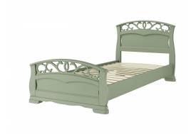 Кровать Грация-1 900 Зелёный самшит