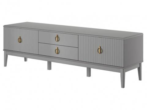 Тумба для ТВ 4 ящика Фарго Антрацит