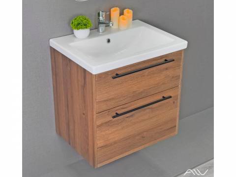 Тумба с раковиной Rondo 60 Умывальник Como 60