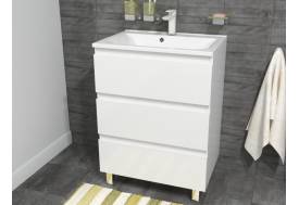 Тумба с раковиной Bali new 750 напольная 3 ящика