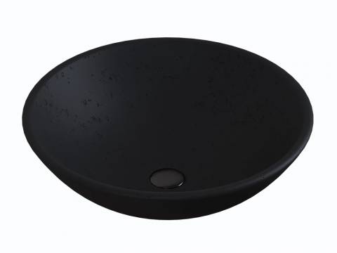 Раковина Uperwood Sfera бетонная черная