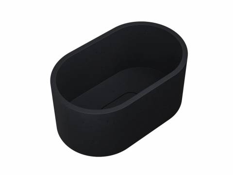 Раковина Uperwood Venice бетонная черная