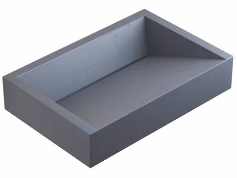 Раковина Uperwood Mariana бетонная графит