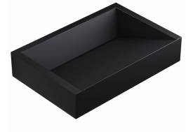 Раковина Uperwood Mariana бетонная черная