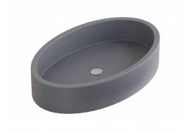 Раковина Uperwood Rome бетонная графит