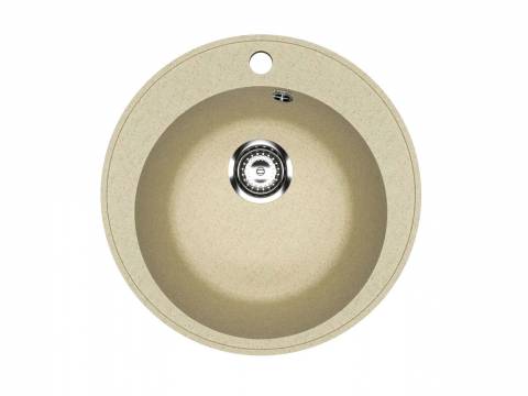 Кухонная мойка Uperwood ECON UPD-405-002 бежевая матовая