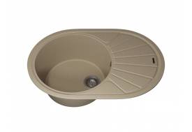 Кухонная мойка Uperwood Quartz UPD-02-02 бежевая матовая