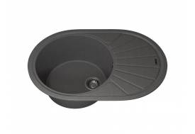 Кухонная мойка Uperwood Quartz UPD-02-03 серая матовая