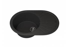 Кухонная мойка Uperwood Quartz UPD-02-04 черная матовая