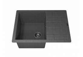 Кухонная мойка Uperwood Quartz UPD-03-03 серая матовая