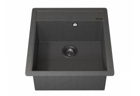 Кухонная мойка Uperwood Quartz UPD-07-03 серая матовая