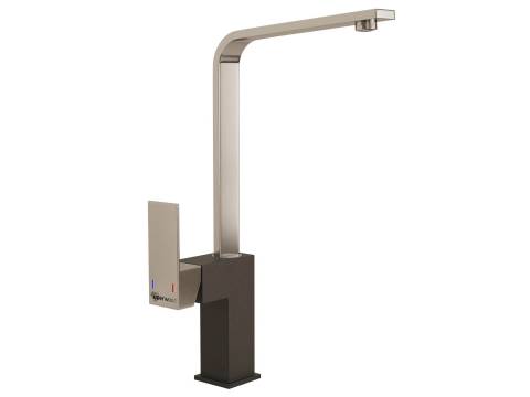 Смеситель Uperwood UPD-002-03 хром/уголь