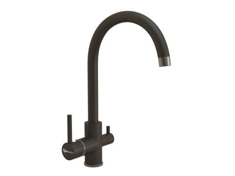 Смеситель Uperwood UPD-003-05 вороненая сталь/уголь