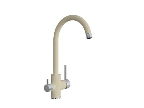 Смеситель Uperwood Quartz UPD-01-02 бежевый