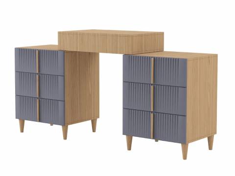 Стол туалетный Калипсо Графит