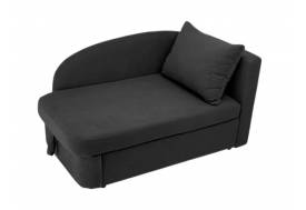 Диван 1050 правая ориентация графитовый