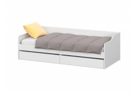 Кровать КР 2 Белый текстурный