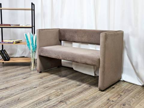 Диван Missa Велюр кофейный