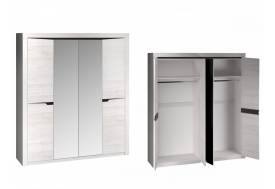 Шкаф 4-х дверный 2200 Prime Гарда Дуб Винтерберг