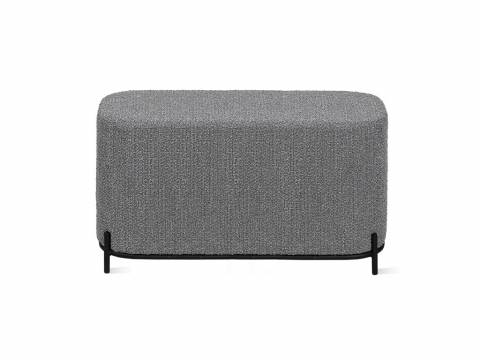 Банкетка Ника Текстиль BRAVO cloud (серый букле)