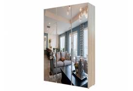 Шкаф Гранд ГШК/1-21-15-222 (двери тип 2) с тремя зеркалами