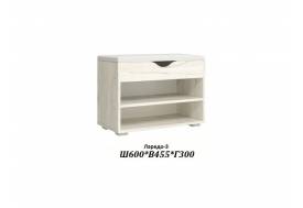 Тумба для обуви Ларедо-3 Крафт белый